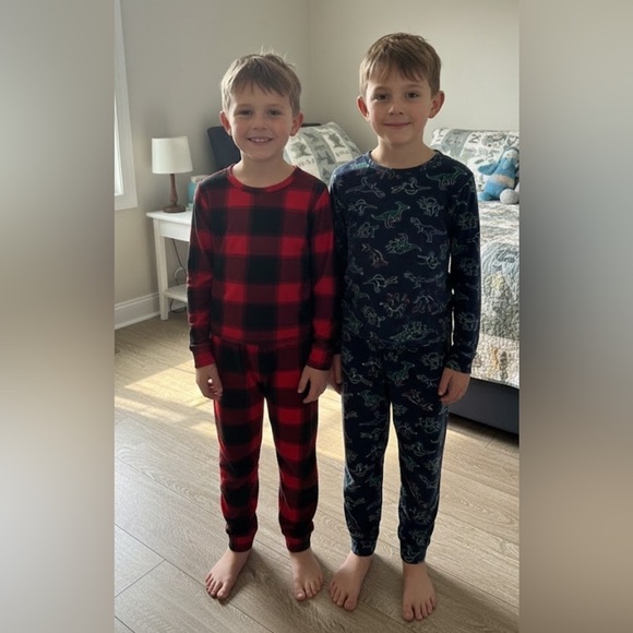 Cat & Jack Other - Bundle .. Cat & Jack Red and Black Plaid Pajama Top
